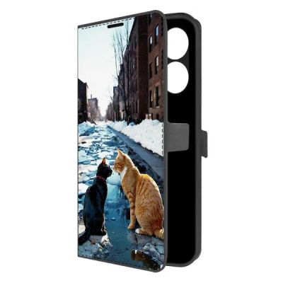Лот: 25543587. Фото: 1. Чехол Krutoff Eco Book "Мартовские... Чехлы, бамперы