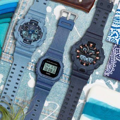 Лот: 25794041. Фото: 1. Casio G-Shock dw5600 denim. Другие наручные часы