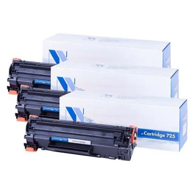 Лот: 25122116. Фото: 1. Картридж Nv Print NV-725-SET3. Картриджи, расходные материалы