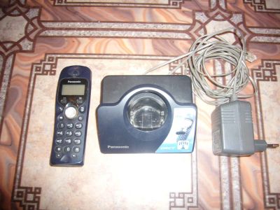 Лот: 4090014. Фото: 1. Телефон Panasonic б/у. DECT и радиотелефоны