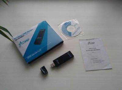 Лот: 13134300. Фото: 1. Acorp WUD-G WiFi USB adapter адаптер. WiFi, Bluetooth адаптеры