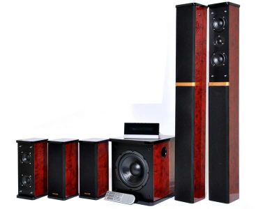 Лот: 4389938. Фото: 1. Колонки Microlab H-600 wooden. Активные акустические системы