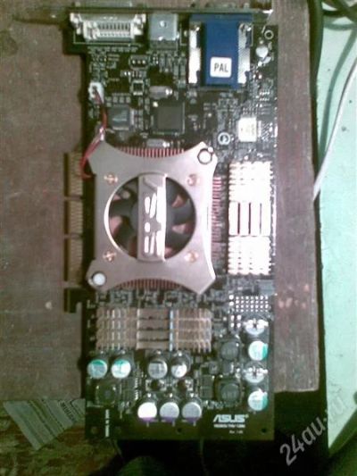 Лот: 931932. Фото: 1. Видеокарта ASUS 128 Mb неисправна. Видеокарты