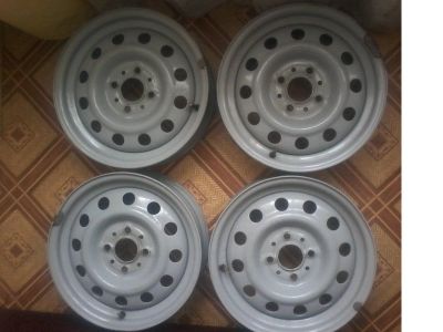 Лот: 4195536. Фото: 1. Штампованые диски r14 4x98 4 колеса... Диски