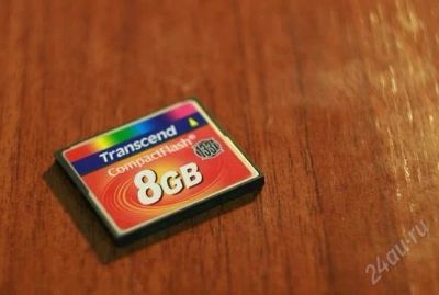 Лот: 2661638. Фото: 1. карта памяти Transcend Compact... Карты памяти