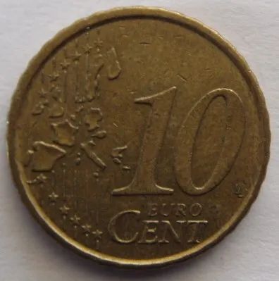 Лот: 20821601. Фото: 1. 10 евроцентов 2006 Испания. Европа