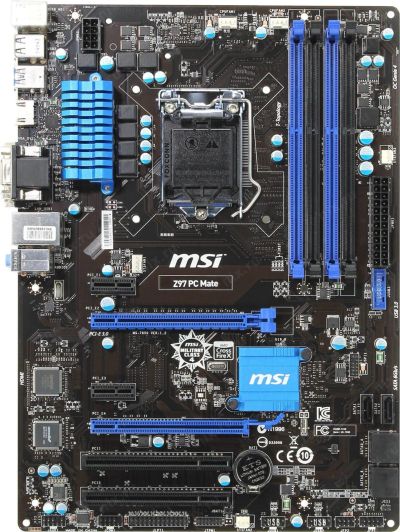 Лот: 16930730. Фото: 1. Приличная плата под LGA 1150... Материнские платы