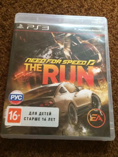 Лот: 6616793. Фото: 1. Диск Need for speed The run PS3... Игры для консолей