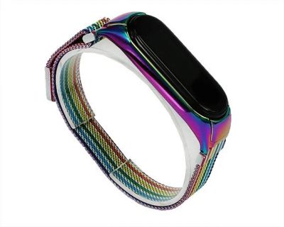 Лот: 20886232. Фото: 1. Ремешок Xiaomi Mi Band 5 Milanese... Смарт-часы, фитнес-браслеты, аксессуары