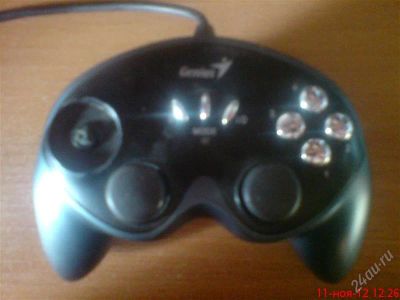 Лот: 2258294. Фото: 1. Genius MaxFire G-12U Vibration... Рули, джойстики
