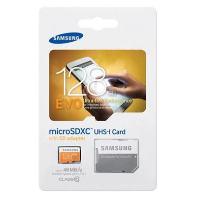 Лот: 6587449. Фото: 1. карта памяти micro sdxc 128GB... Карты памяти