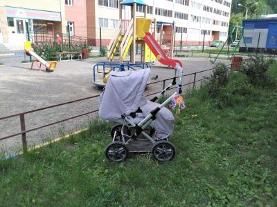 Лот: 9787187. Фото: 1. Коляска трансформер happy baby... Коляски