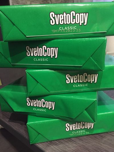 Лот: 18855234. Фото: 1. Бумага офисная SvetoCopy classic. Бумага
