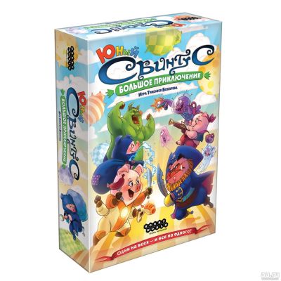 Лот: 15829021. Фото: 1. Игра настольная Hobby World Свинтус... Детские настольные игры