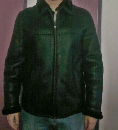 Лот: 3136516. Фото: 1. Мужская дубленка Ellet. Верхняя одежда