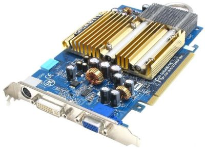 Лот: 5750942. Фото: 1. видеокарта Gigabyte GV-NX73T256P-RH... Видеокарты