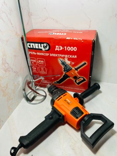 Лот: 21098259. Фото: 1. Дрель-миксер Спец дэ-1000 (Кр... Электроинструмент