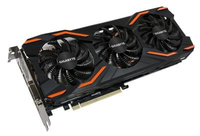 Лот: 12108913. Фото: 1. Видеокарта Gigabyte 1080 8gb. Видеокарты