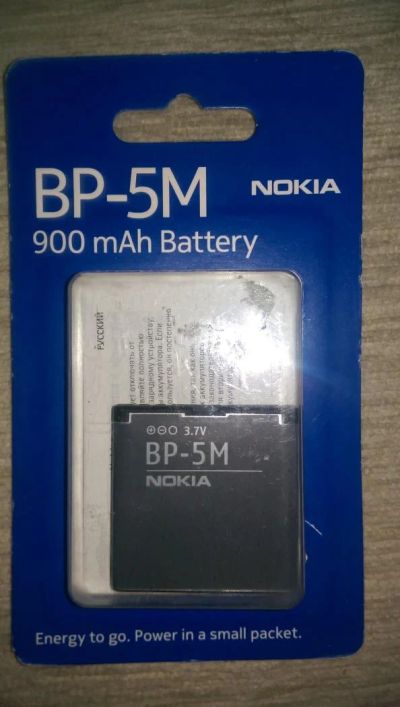 Лот: 8386631. Фото: 1. Аккумулятор Nokia BP-5M, новый... Аккумуляторы