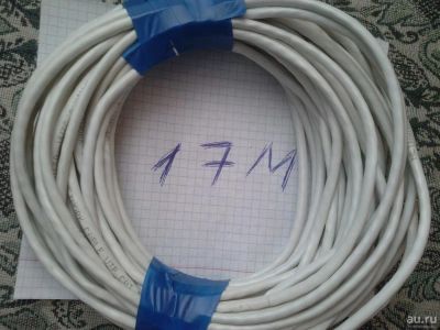 Лот: 9373505. Фото: 1. Витая пара 17 метров. Сетевые кабели