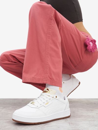 Лот: 24307323. Фото: 1. Кеды женские PUMA Court Classic... Кеды, кроссовки, слипоны