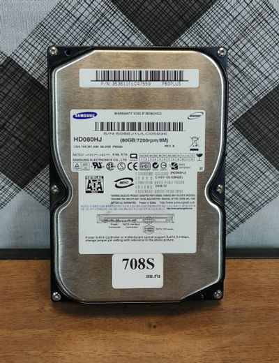 Лот: 19912008. Фото: 1. Жесткий диск SATA-II 3,5 Samsung... Жёсткие диски (HDD)