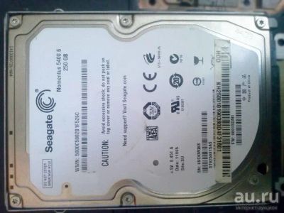 Лот: 7312278. Фото: 1. Продам жесткий диск на 250 гигов... Жёсткие диски (HDD)
