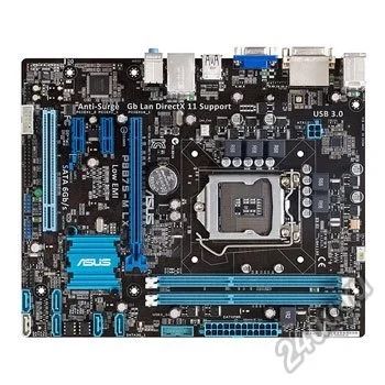 Лот: 5540658. Фото: 1. Материнская плата Asus сокет 1155. Материнские платы