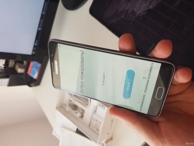 Лот: 13983737. Фото: 1. Samsung A5 2016 SM-A510F DUOS... Смартфоны