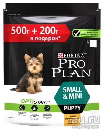 Лот: 13851542. Фото: 1. Корм Purina Pro Plan для щенков... Корма