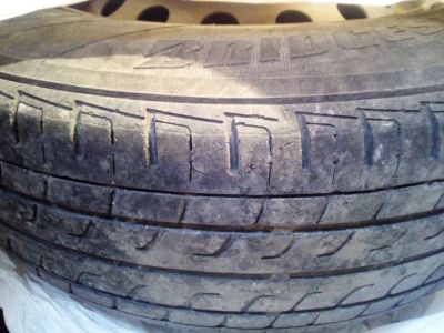 Лот: 12315947. Фото: 1. bridgestone BR-V 205/70R15 на... Шины