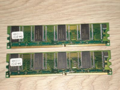 Лот: 7551494. Фото: 1. Оперативная память Hynix 2x256Mb... Оперативная память