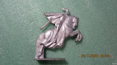 Лот: 18256050. Фото: 1. Оловянный солдатик СССР. Ледовое... Игрушки