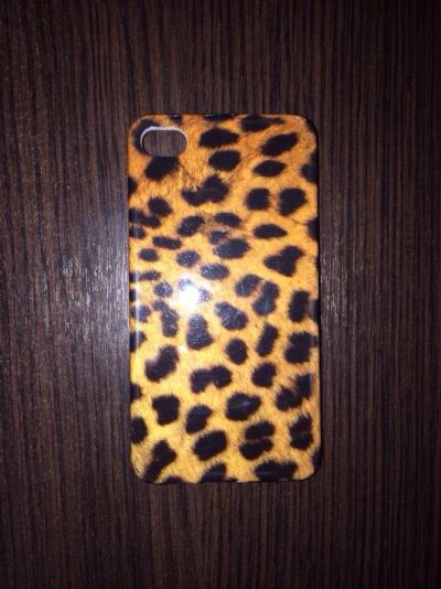 Лот: 4600855. Фото: 1. чехол Чехол на iphone 4/4s леопард... Чехлы, бамперы