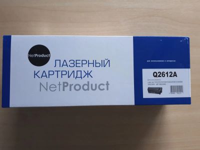Лот: 19423967. Фото: 1. Картридж NetProduct Q2612A (новый... Картриджи, расходные материалы