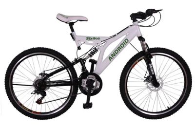 Лот: 3829622. Фото: 1. Велосипед 3bike (Двухподвесочный... Велосипеды