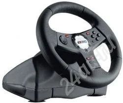 Лот: 234034. Фото: 1. Руль с педалями logitech. Рули, джойстики