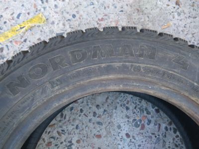 Лот: 14924459. Фото: 1. R14 175/65 nokian nordman 4 шины... Шины
