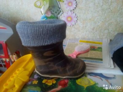 Лот: 8239630. Фото: 1. резиновые сапожки с чехлами. Босоножки