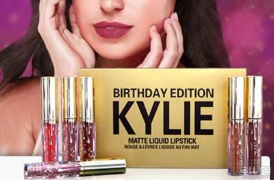 Лот: 9617715. Фото: 1. Набор матовых мини-помад Kylie... Макияж