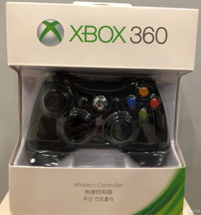 Лот: 16018287. Фото: 1. Беспроводной джойстик XBOX 360. Рули, джойстики