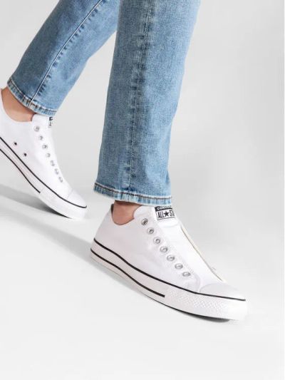 Лот: 22052038. Фото: 1. Кеды Converse Ctas Slip белые... Кеды, кроссовки, слипоны