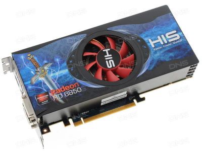 Лот: 13327516. Фото: 1. PCI-E HIS Radeon HD 6850 1024MB... Видеокарты