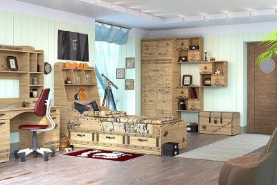 Лот: 23650653. Фото: 1. Детский гарнитур Hoff Корсар. Комплекты детской мебели