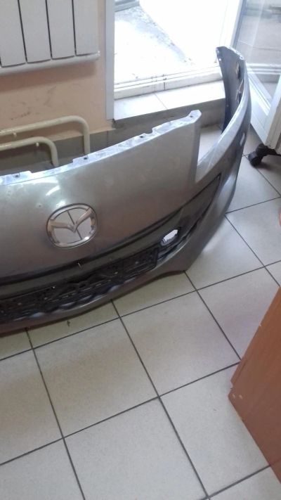 Лот: 11336819. Фото: 1. Бампер передний Mazda 3. Кузов