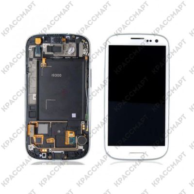 Лот: 10494993. Фото: 1. Дисплей Samsung Galaxy S3 (GT-i9300... Дисплеи, дисплейные модули, тачскрины