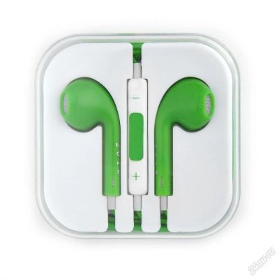 Лот: 3718235. Фото: 1. Гарнитура (Наушники) Earpods... Красноярск