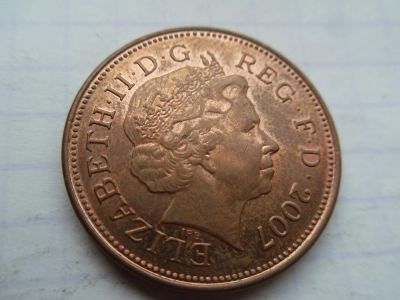 Лот: 8381134. Фото: 1. Великобритания 2 пенса 2007. Великобритания и острова