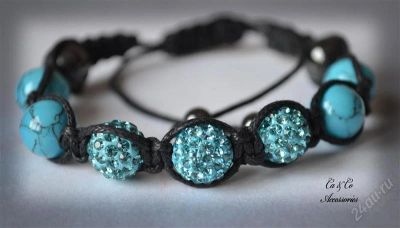 Лот: 2380893. Фото: 1. Браслет Шамбала(Shamballa)-"Riviera... Разное