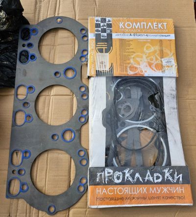 Лот: 25587005. Фото: 1. Комплект прокладок двигателя А-01. Запчасти для лодок, катеров, лодочных моторов